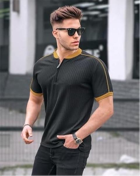 Printed A-Line T-Shirt